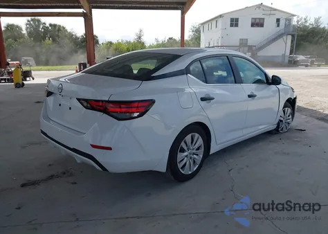 2025 Nissan Sentra S z USA, uszkodzony, nr VIN 3N1AB8BV4SY253727